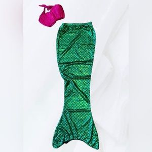 NWOT. 2pc COSPLAY Truely Magestic Mermaid Set